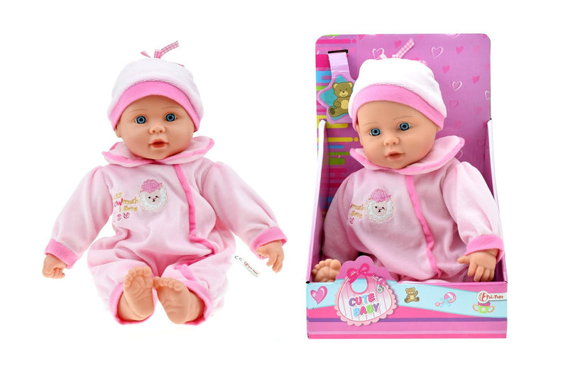 Toi-Toys 02002A Poupé Bébé dans Boîte de Fenêtre 40cm Figurine, Multicolored