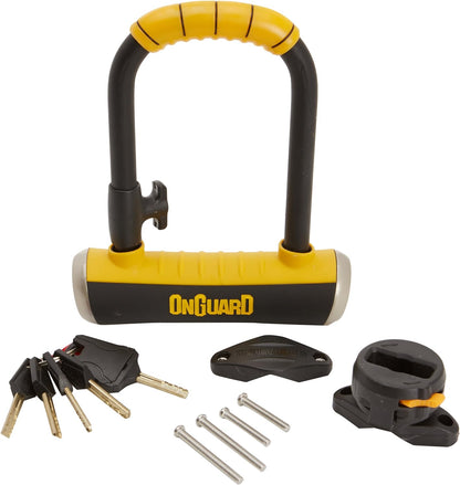On-Guard Pitbull Mini Lock Shackle - Black, 90 x 140 14 mm