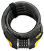 On-Guard Doberman-8030 Combo Coil Lock - Black, 18.5 x 1.5 cm