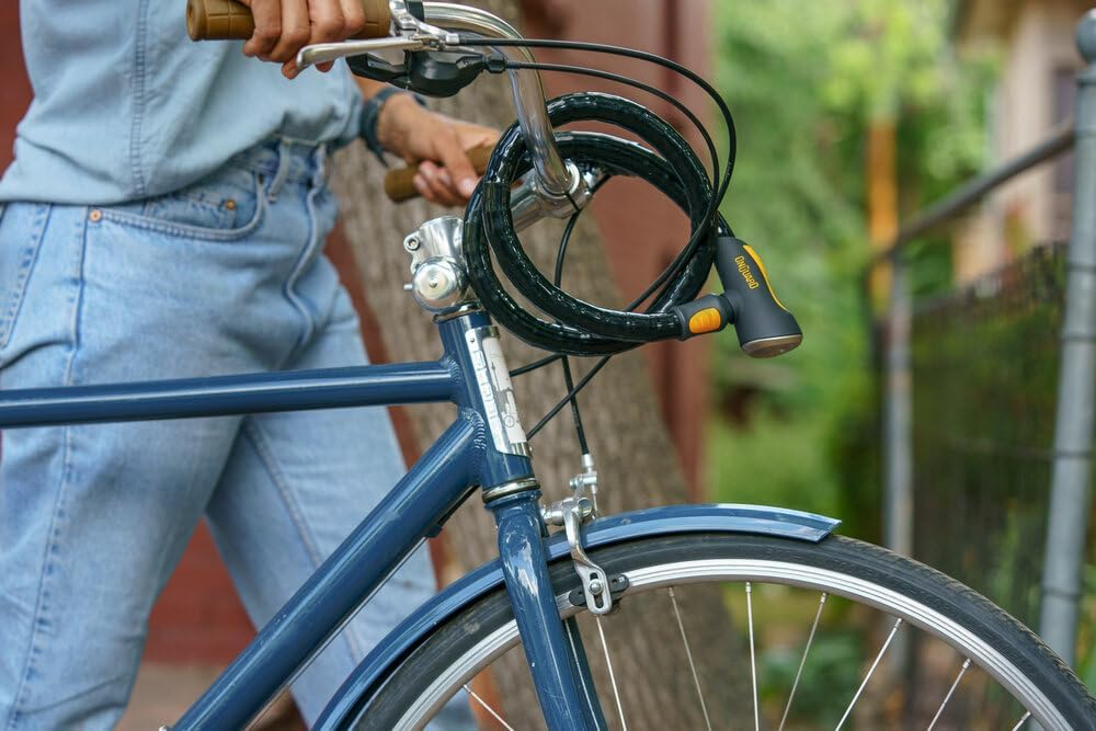 On-Guard Doberman-8030 Combo Coil Lock - Black, 18.5 x 1.5 cm