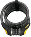 On-Guard Doberman-8031 Combo Coil Lock - Black, 18.5 x 1.2 cm