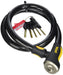 On-Guard Akita Lock Cable - Black, 100 x 20 cm