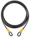 OnGuard Akita Cable Bike Lock, High Security & Reliable, Bicycle Lock With Rubber Coated Crossbar, Locks Shackle On Both Sides, Heavy Duty Steel Cycle Lock, Essential Bike Accessories