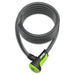 ONGUARD New Neon Coil Cable Lock 180 x 12mm 4 Colours