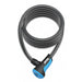 New OnGuard Neon Coil Cable Lock 180 x 10mm 4 Colours (Blue