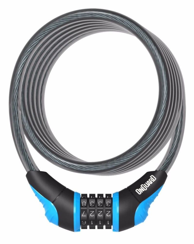 ONGUARD New Neon Combo Cable Lock 180 x 10mm 4 Colours