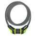 ONGUARD New Neon Combo Cable Lock 180 x 10mm 4 Colours