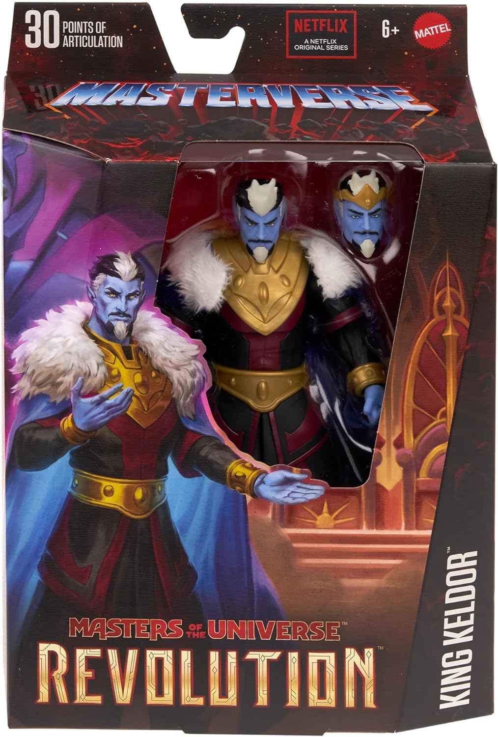 Masters del Universo MOTU Revolution Personaje Figura de acción con accesorios, juguete +6 años (Mattel HYC50