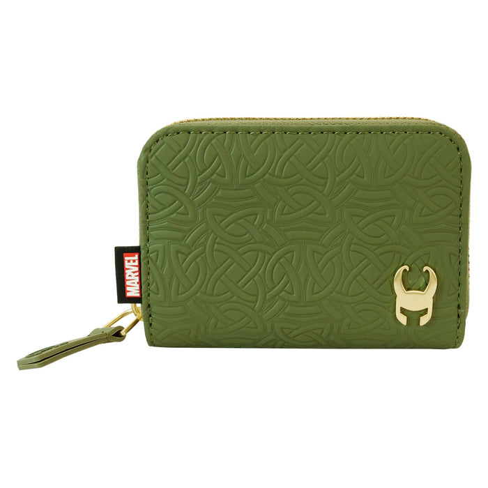 Loungefly Collectiv Marvel Loki The Organizr Accordion Wallet Green
