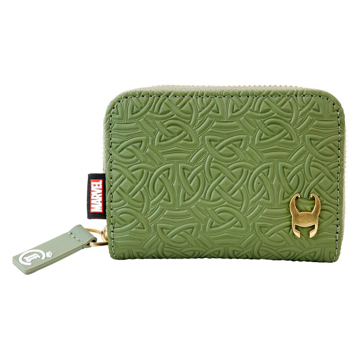 Loungefly Collectiv Marvel Loki The Organizr Accordion Wallet Green