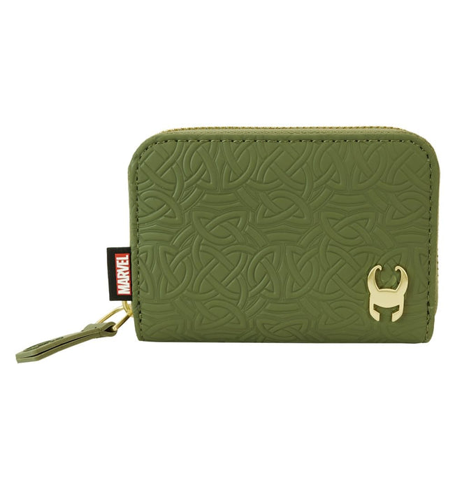 Loungefly Collectiv Marvel Loki The Organizr Accordion Wallet Green