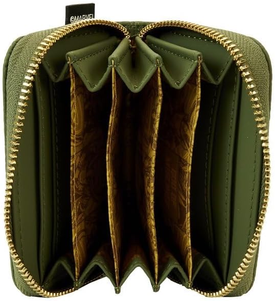 Loungefly Collectiv Marvel Loki The Organizr Accordion Wallet Green