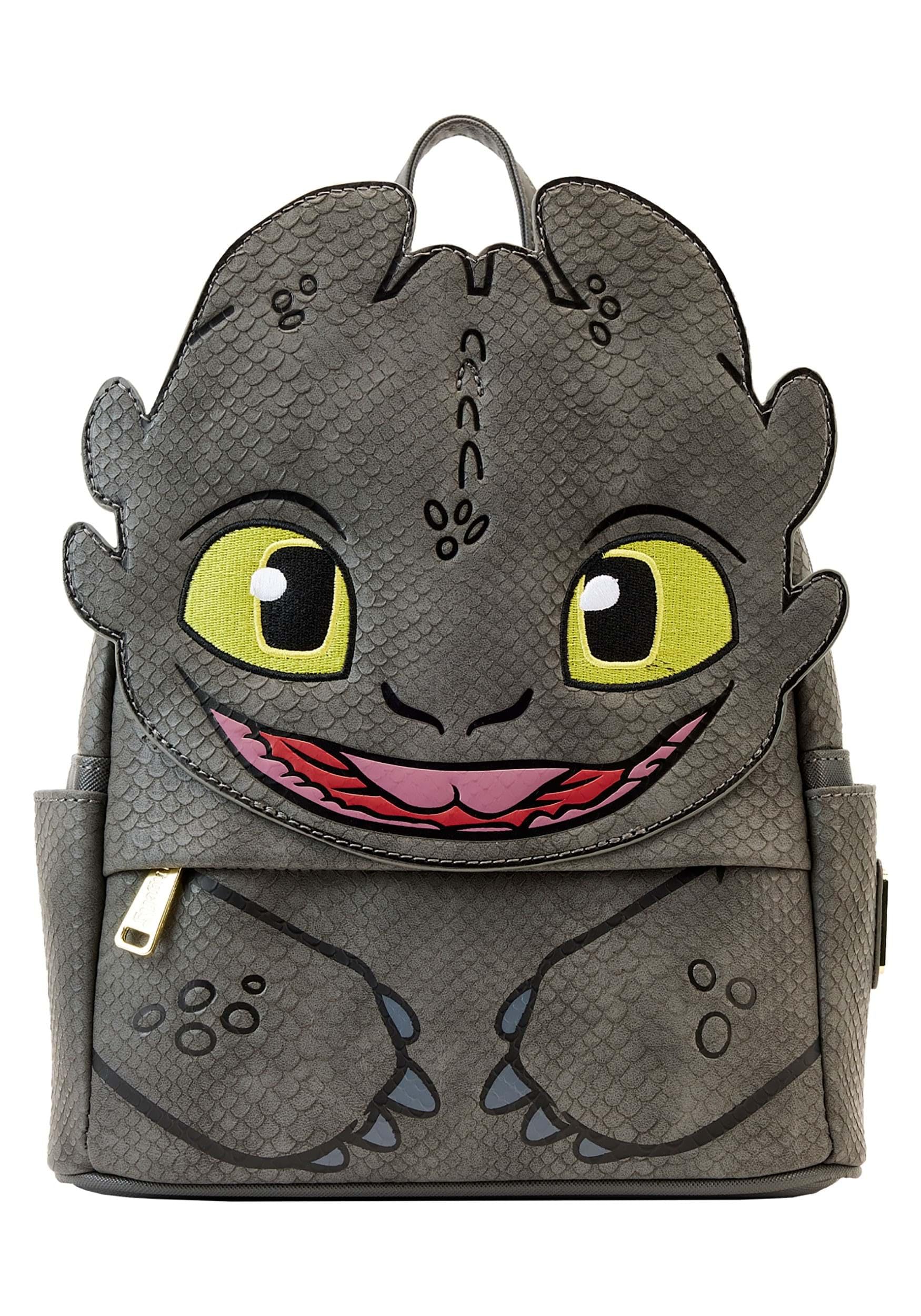 Dreamworks How to Train Your Dragon Toothless Mini Backpack by Loungefly One Size