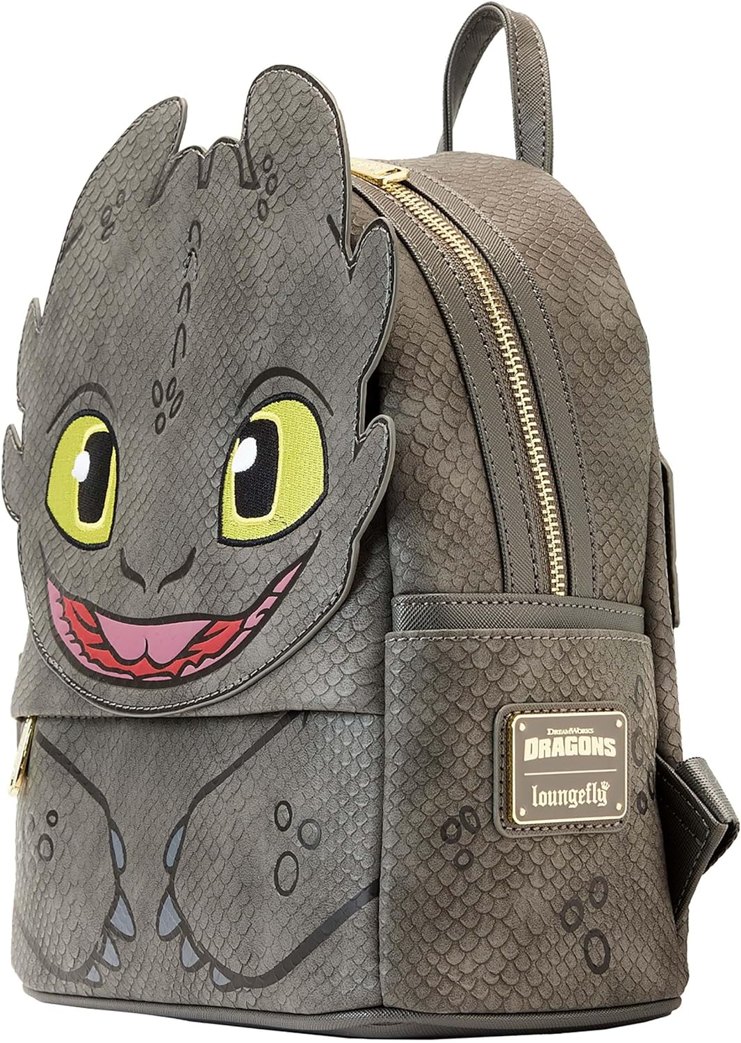 Dreamworks How to Train Your Dragon Toothless Mini Backpack by Loungefly One Size