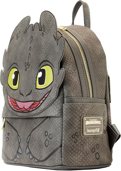 Dreamworks How to Train Your Dragon Toothless Mini Backpack by Loungefly One Size