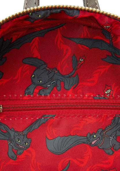 Dreamworks How to Train Your Dragon Toothless Mini Backpack by Loungefly One Size