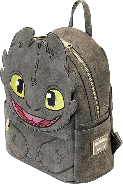 Dreamworks How to Train Your Dragon Toothless Mini Backpack by Loungefly One Size