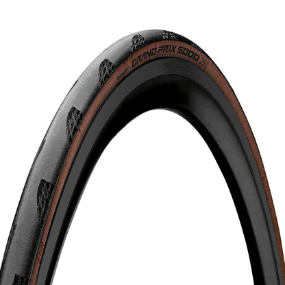 Continental Grand Prix 5000 Tyre Foldable Blackchili Compound 2021 Black/Cream 700X28C