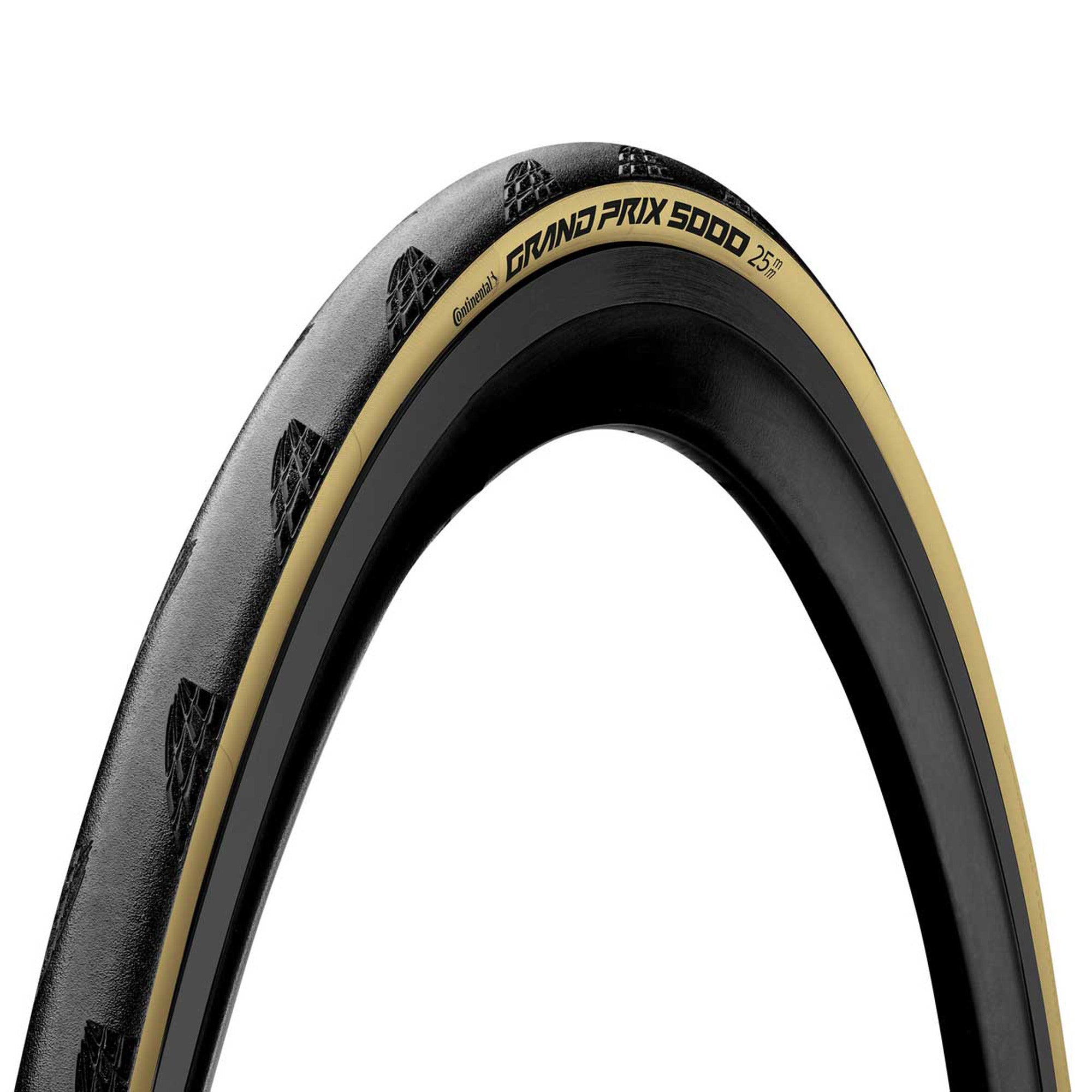 Continental Grand Prix 5000 Tyre Foldable Blackchili Compound 2021 Black/Cream 700X28C