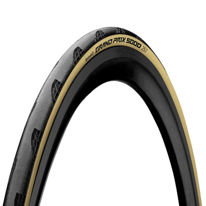 Continental Grand Prix 5000 Tyre Foldable Blackchili Compound 2021 Black/Cream 700X28C