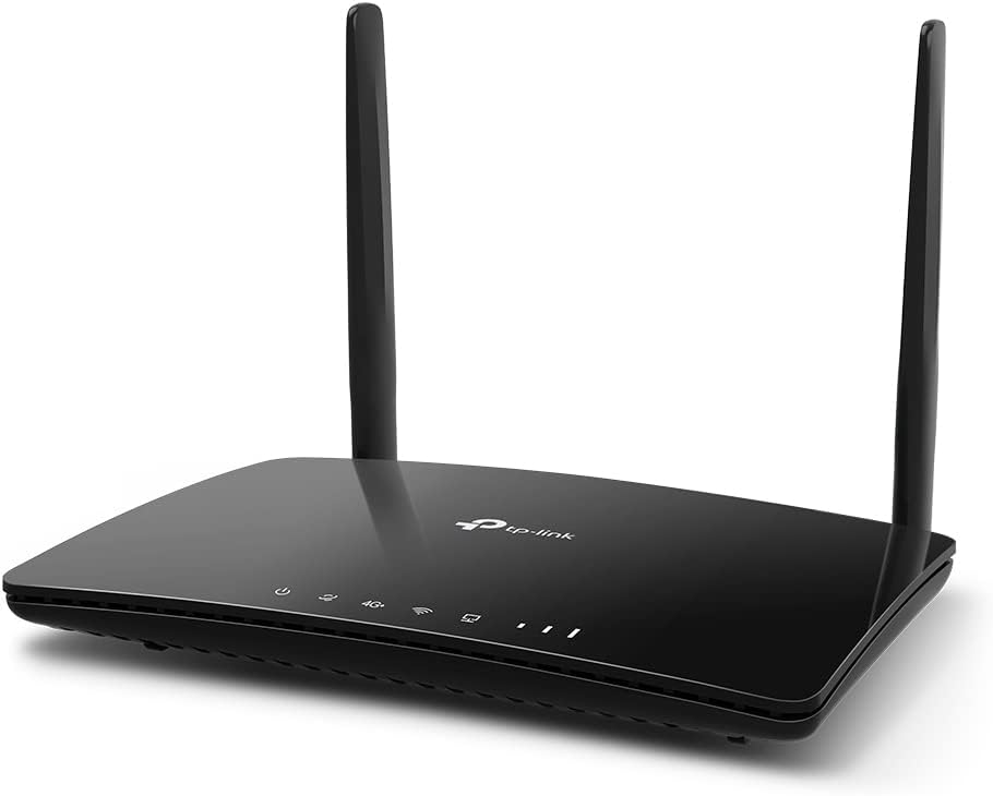 TP-LINKTP-Link Archer MR500 draadloze Router Gigabit Ethernet Dual-Band (2.4 GHz / 5 GHz) 4G Zwart