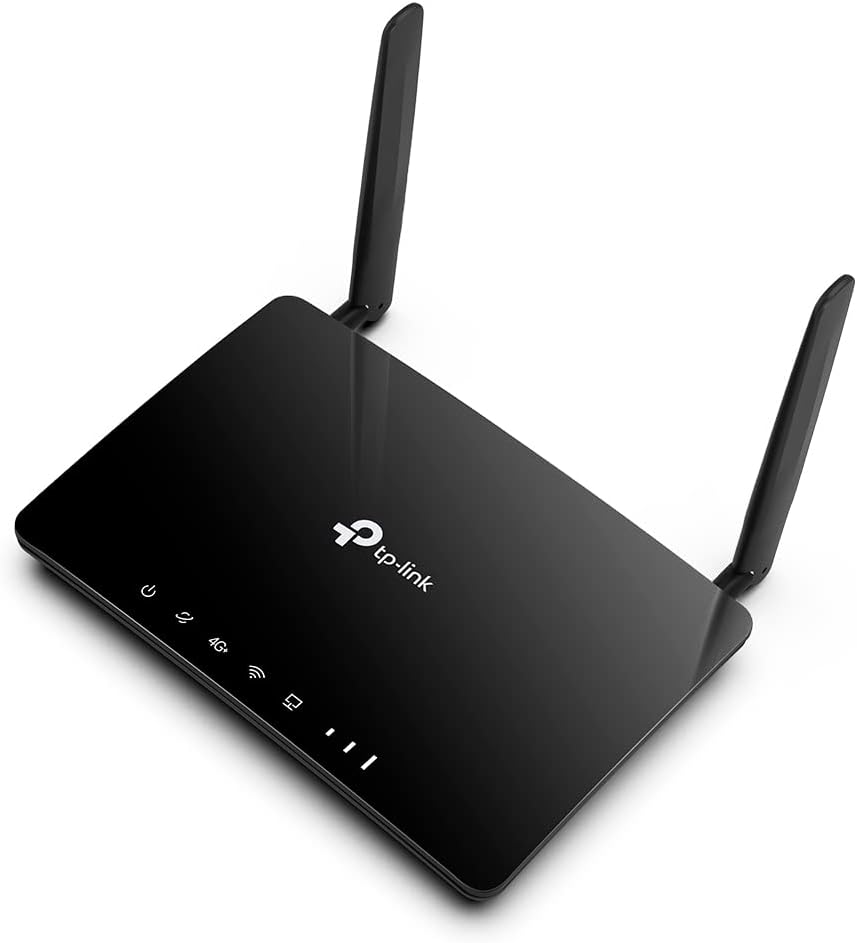 TP-LINKTP-Link Archer MR500 draadloze Router Gigabit Ethernet Dual-Band (2.4 GHz / 5 GHz) 4G Zwart