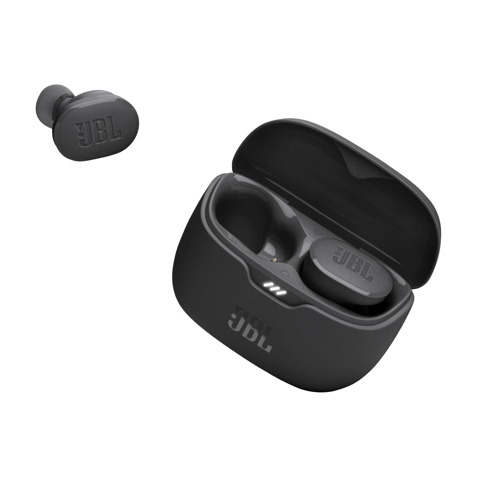 JBL Tune Buds Earphones, Bluetooth and Wireless, Water Resistant and Noise Cancelling with up to 48 Hours Battery Life, in Black