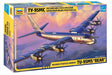 Zvezda Tu-95MS Bear 7038 Aircraft Model Kit (1:144 Scale, Detailed Replica