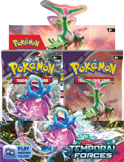 Pokémon TCG: Scarlet & Violet—Temporal Forces Booster Display Box (36 Booster Packs
