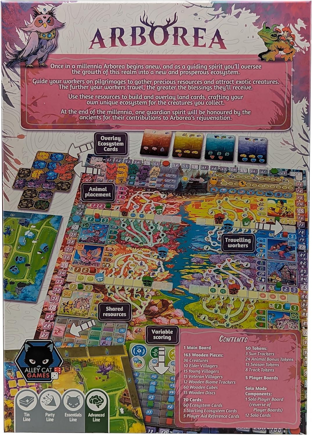 Arborea by Alley Cat Games, Strategy Games, Standard