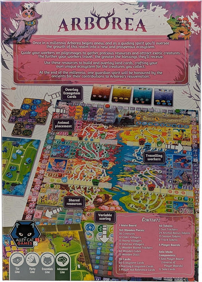 Arborea by Alley Cat Games, Strategy Games, Standard