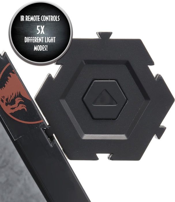 WOW! PODS - Jurassic World Mega Pods Light, Jurassic Multi-Function Light with Mystery Reveal for Wall or Shelf, Compatible with WOW! PODS, Official Jurassic World Dominion Dinosaur Toys and Gifts