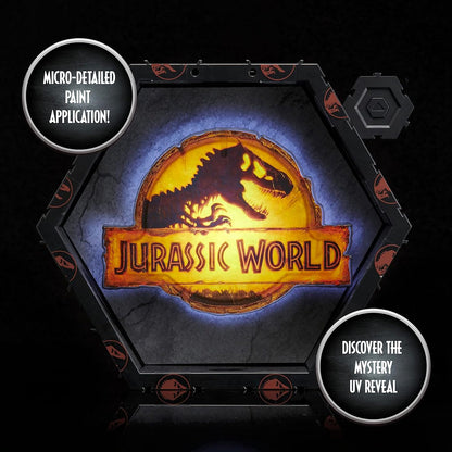 WOW! PODS - Jurassic World Mega Pods Light, Jurassic Multi-Function Light with Mystery Reveal for Wall or Shelf, Compatible with WOW! PODS, Official Jurassic World Dominion Dinosaur Toys and Gifts
