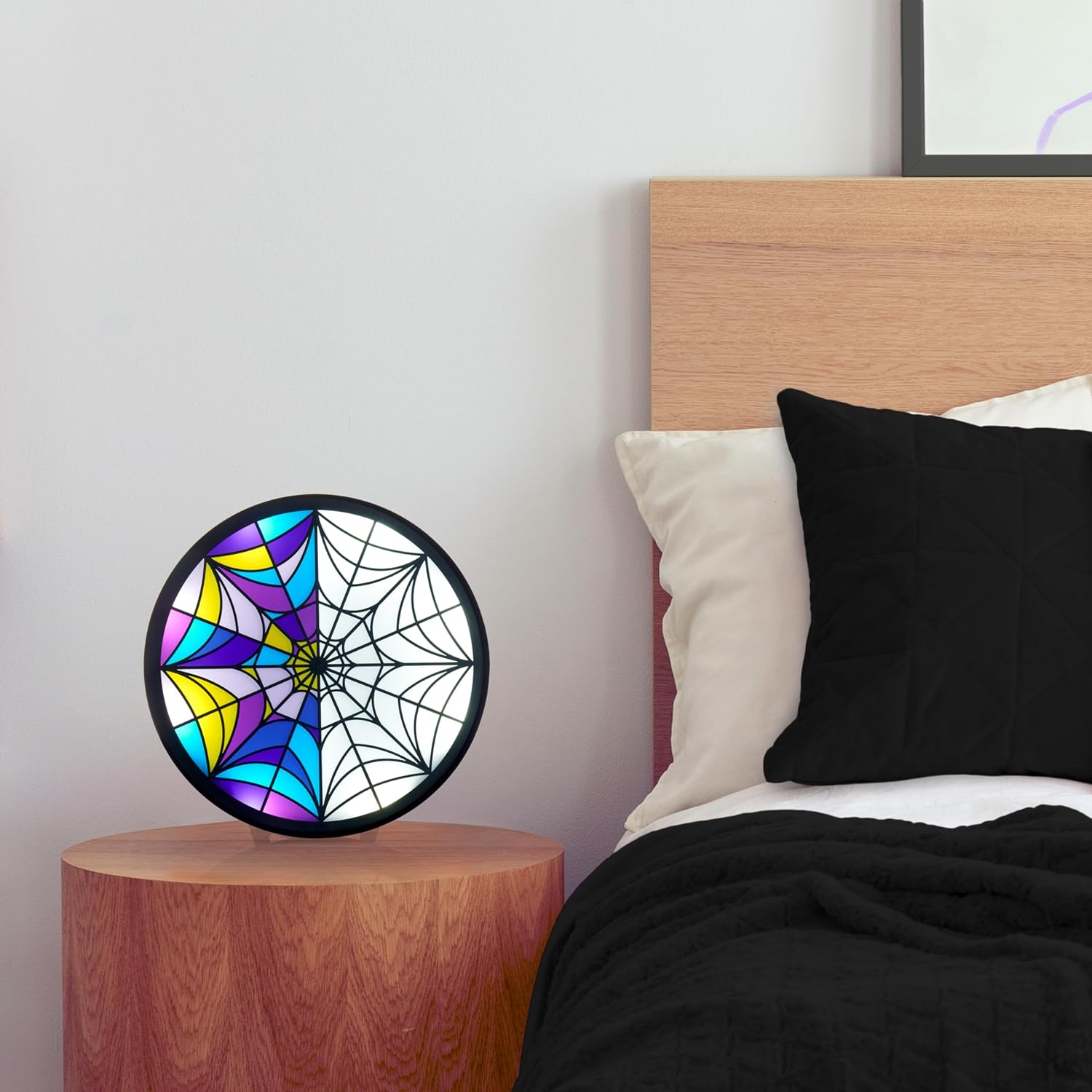 WOW! STUFF Wednesday Window Moodlight with Multi-Modes | Wednesday Addams Giftable Light | Official Merchandise, Collectibles, Toys and Gifts for Teens, Adults and Fans of the hit Netflix Series
