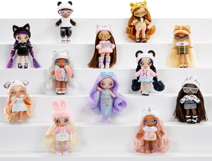 Na Na Na Surprise Minis Series 3-10 cm Fashion Doll - Mystery Packaging with Confetti Surprise - Includes 1 Doll, Outfit and Shoes - Posable - Kids Toy - Great for Ages 4+ Years