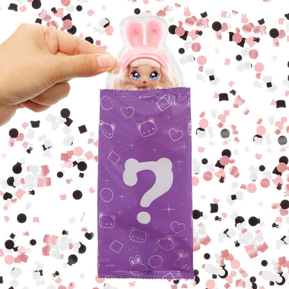 Na Na Na Surprise Minis Series 3-10 cm Fashion Doll - Mystery Packaging with Confetti Surprise - Includes 1 Doll, Outfit and Shoes - Posable - Kids Toy - Great for Ages 4+ Years