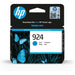 HP 924 4K0U3NE, Cartuccia Originale 400 Pagine, Compatibile con le Stampanti OfficeJet Pro Serie 8120 e 8130