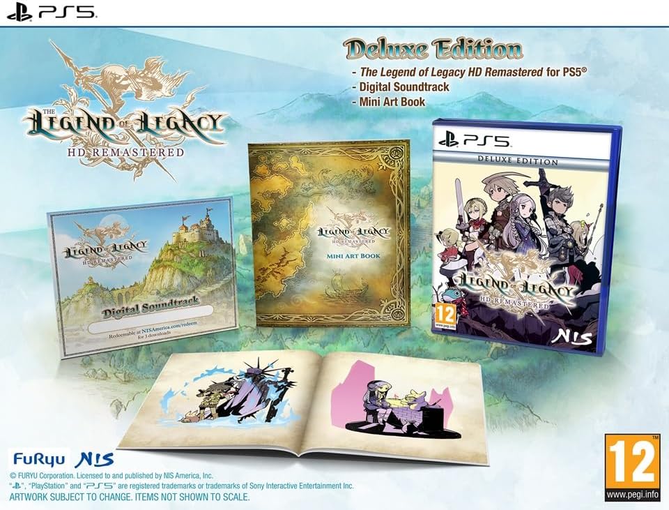 The Legend of Legacy HD Remastered - Deluxe Edition (PS5) PlayStation 5