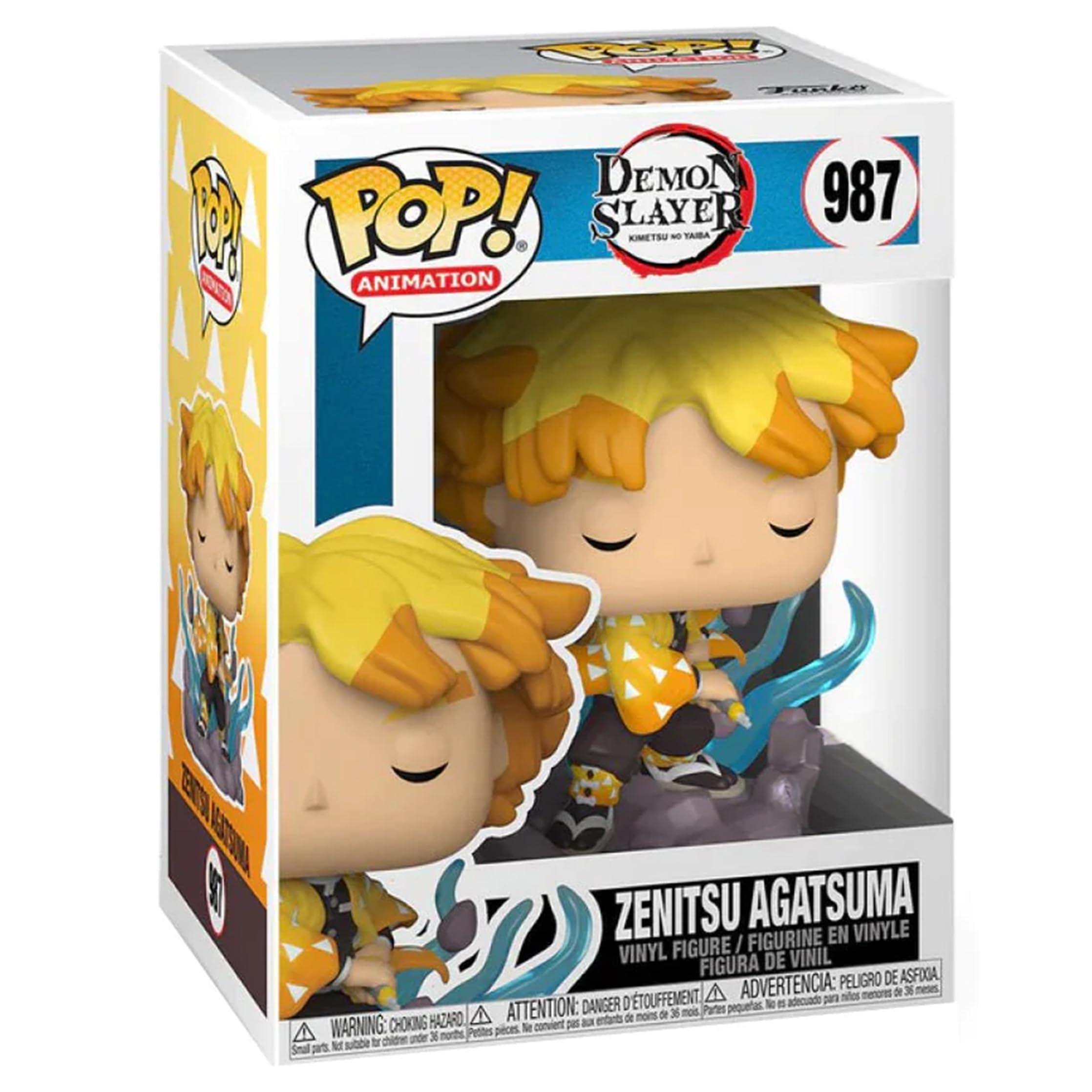 Funko Pop! Demon Slayer Zenitsu Agatsuma Funimation 2022 Exclusive