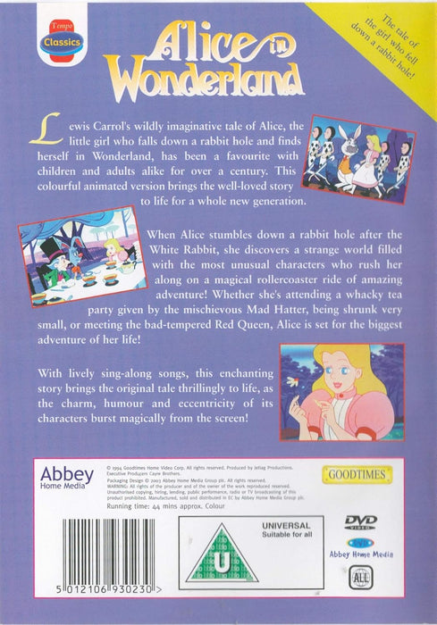 Alice In Wonderland (Import)