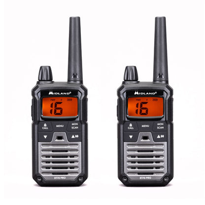 Midland XT 70 Pro, Walki-Talki, Paar, schwarz, C1465