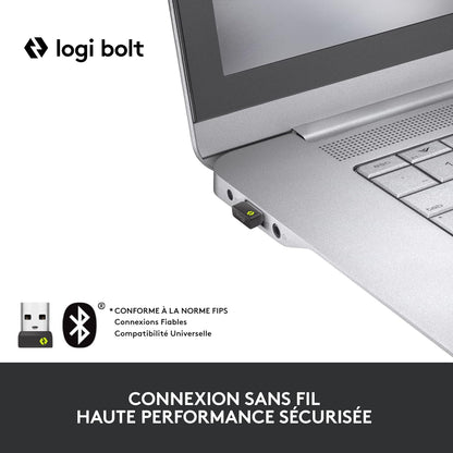 Logitech Mx Keys For Business keyboard Bluetooth AZERTY French, W127044133 (Bluetooth AZERTY French Graphite