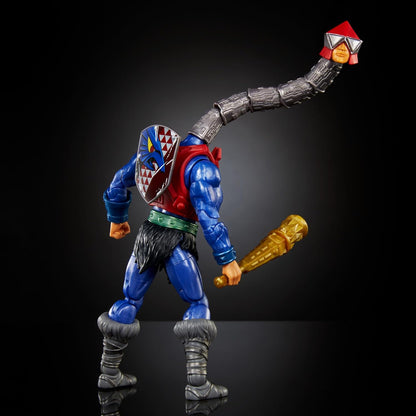 Masters del Universo MOTU New Eternia Mekaneck Figura de acción con accesorios, juguete +6 años (Mattel HYC51