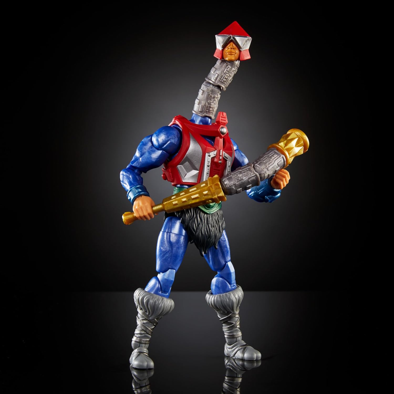 Masters del Universo MOTU New Eternia Mekaneck Figura de acción con accesorios, juguete +6 años (Mattel HYC51
