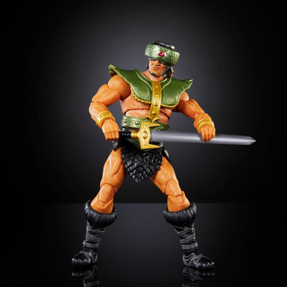 Masters del Universo MOTU New Eternia Tri-Klops Figura de acción con accesorios, juguete +6 años (Mattel HYC52