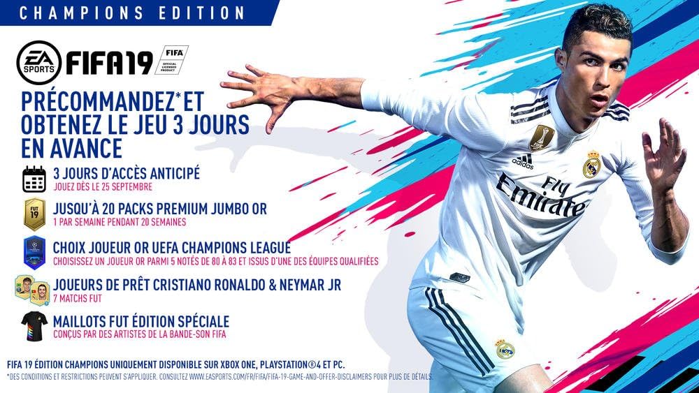 Fifa 19 - édition Champions