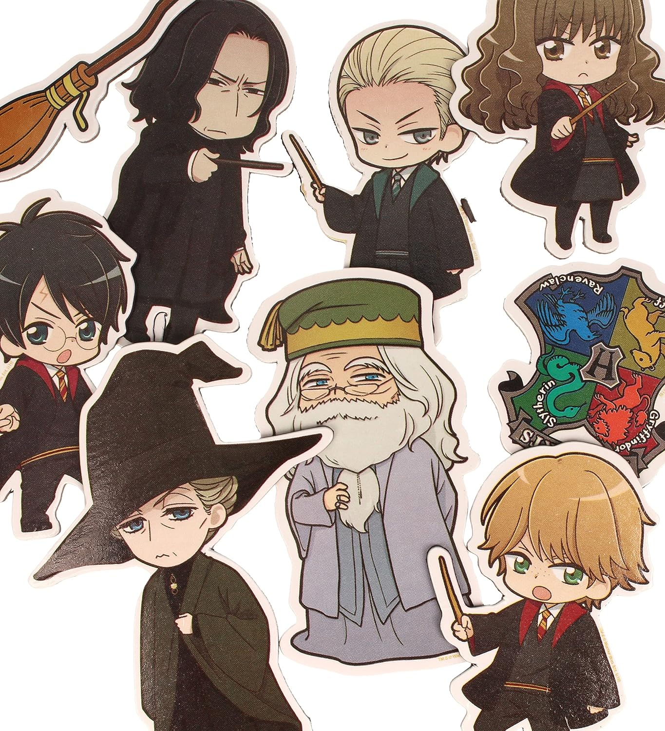 HARRY POTTER - Aimant Mignon caractères Magnets Set Official Merchandising, Multicolore, Taille Unique (Dirac 1