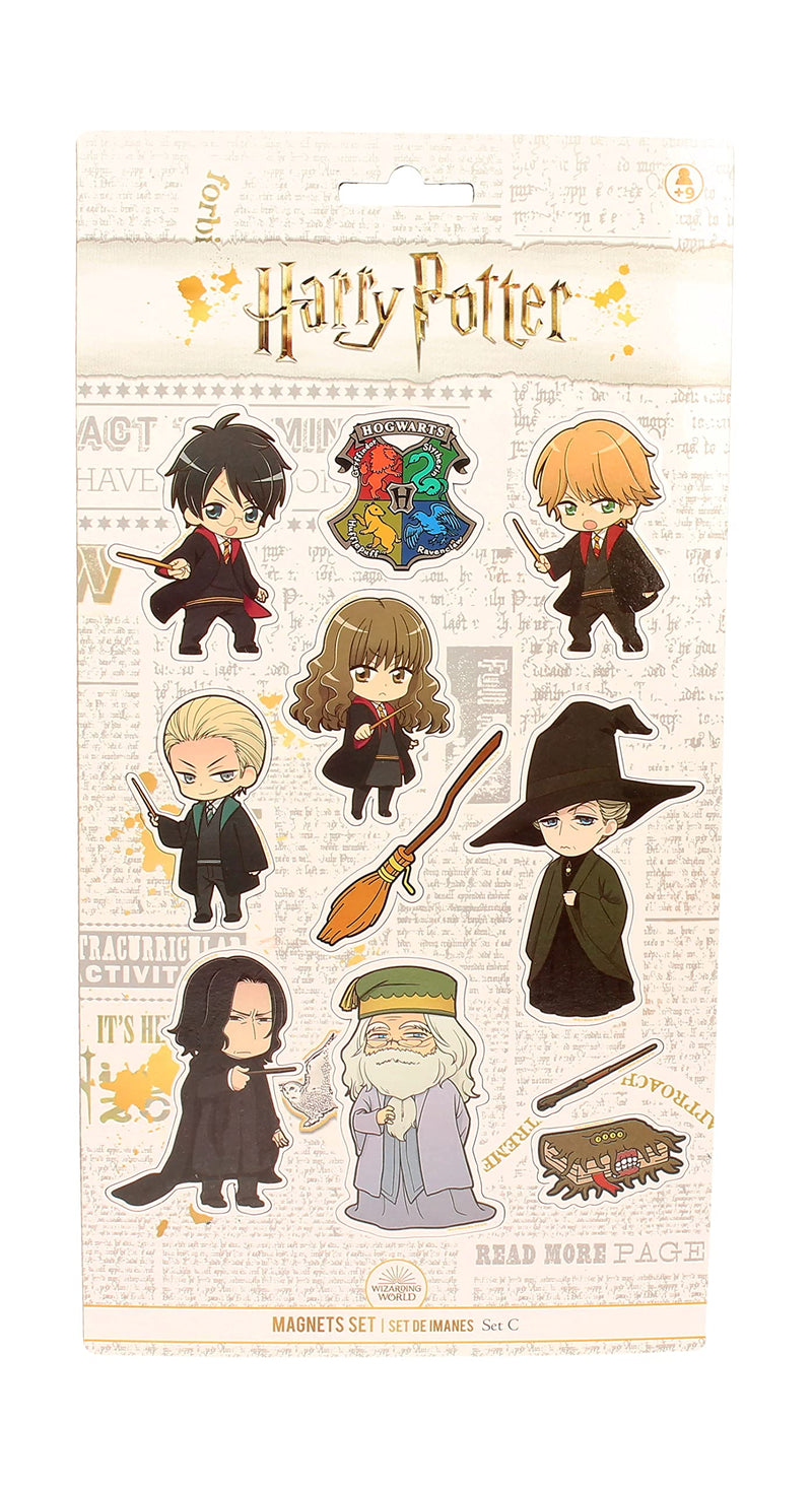 HARRY POTTER - Aimant Mignon caractères Magnets Set Official Merchandising, Multicolore, Taille Unique (Dirac 1