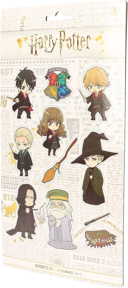 HARRY POTTER - Aimant Mignon caractères Magnets Set Official Merchandising, Multicolore, Taille Unique (Dirac 1