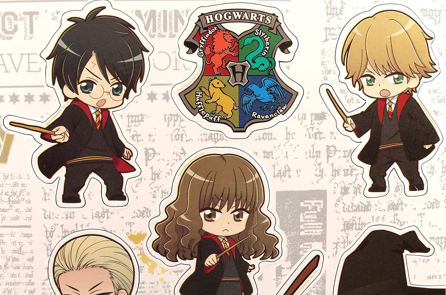 HARRY POTTER - Aimant Mignon caractères Magnets Set Official Merchandising, Multicolore, Taille Unique (Dirac 1